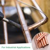 M METERXITY 200mm Round Copper Tubing, 2mm 3mm 4mm 5mm