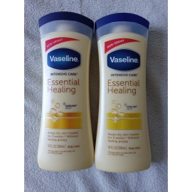 Vaseline 2 Vaseline Essential Healing Body Lotion 10 Fl.oz Ea Old Formula Non Greasy !