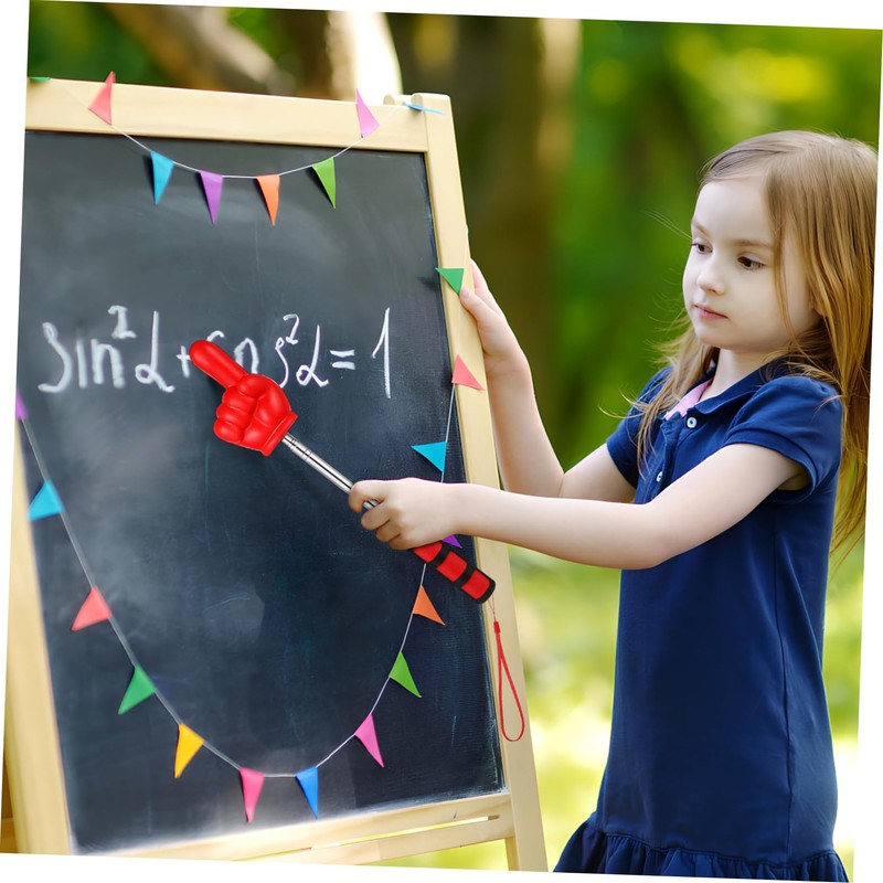 LALAFINA 2pcs Indicator Stick Teacher Must Haves Elementary Pointers for