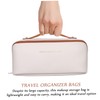 BIUDECO Large Capacity PU Toiletry Bag for Women Travel Makeup