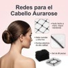 Red para Cabello, 80 Pzs Malla Elástica Invisible para Mujeres