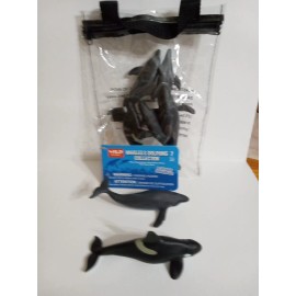 Wild Republic Set Of 6 Whales And Dolphins Collection