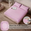 LYMA Bedding Fitted Sheet Set, Oeko-Tex Certified, Double Brushed Nanoplush