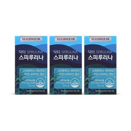 HL Science Dr. Spirulina 120 tablets x 3 boxes (3 months supply) / 닥터 스피루리나 120정 x 3박스 (3개월분)