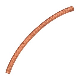 Braided Copper Oil Line Fuel Hose By The Foot, 1/4 Inch
