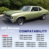 Rear License Plate Tag Bracket with Hinge Compatible with 1968-1972