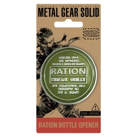Metal Gear Solid Ration Magnetic Back Bottle Opener