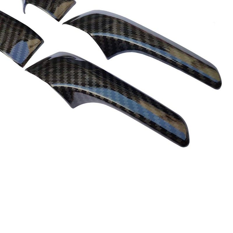 ruihe 4pc Carbon Fiber Color Inner Door Open Handle Cover