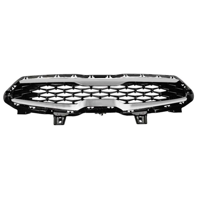 NUEVA parrilla superior delantera con moldura cromada para Kia Forte
