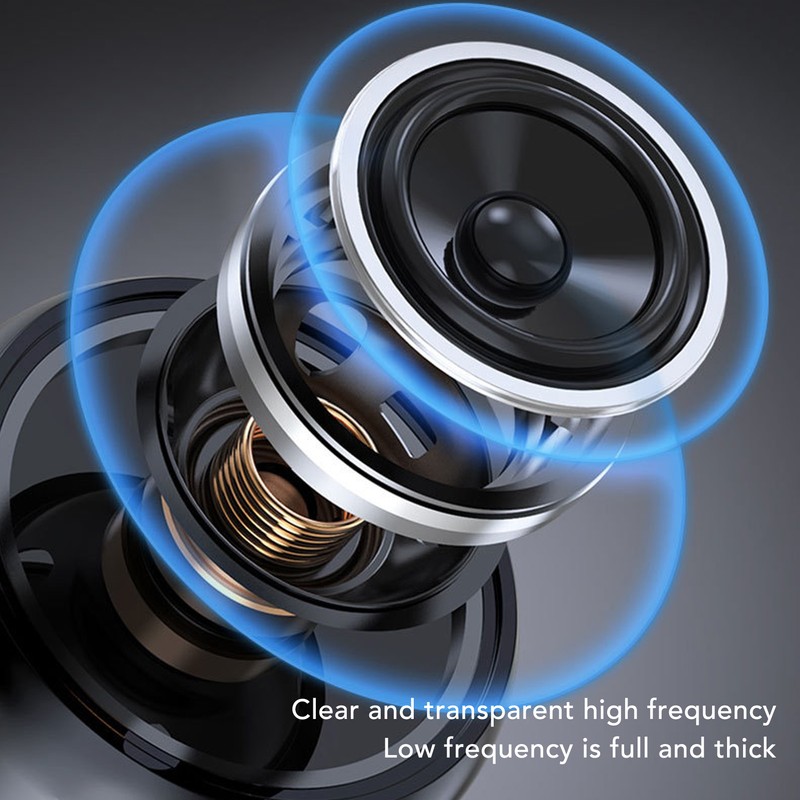 Bluetooth Neckband Speaker Stereo Noise Cancelling Hands Free Wireless Wearable