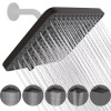 Hibbent 13'' High Pressure Rain Shower Head 5 Spray Modes