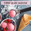 2pcs Ice Cream Scoop, Ice Cream Scoop with Trigger, Cookie