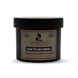 Mel Bros Co. - Hair Styling Pomade - Pomada para Estilizar El Cabello Base Aceite - Extra Fijación (4 Oz)
