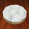 Elama Signature 12 Inch 7pc Lazy Susan Appetizer and Condiment