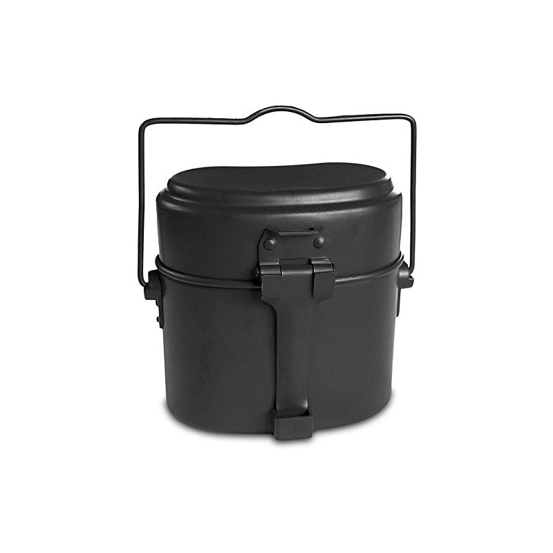normani German Armed Forces Aluminium Cookware Black