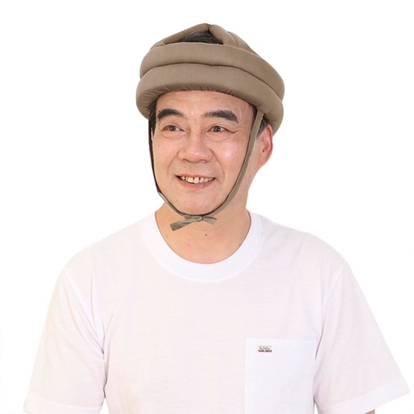 Elderly Head Protection Hat Anti-fall Safety Helmet Head Protective No Bumps Hat Adjustable Head Protector Harness Cap Bonnet with Chin Strap Head Guard for The Elderly Patients Seniors