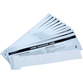 Caalii Cleaning Card Set for Badgy 200/100 ID Card Printer, A Set of 10 Cards, Daily Maintenance with Cleaning Kit to Maintain Printing Performance