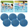 6 Pcs Hot Tub Pool Scum Absorber,10 cm Reusable Scum