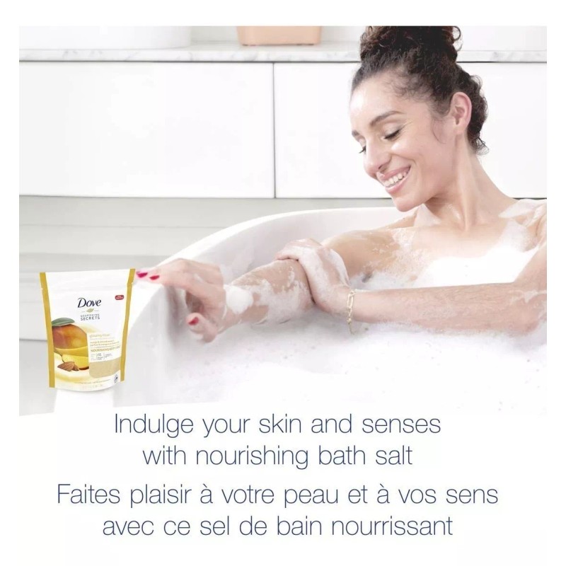 Dove Sales De Baño Espumosa Mango Almendra Nutre La Piel