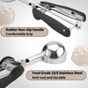 Large Cookie Scoop 3 Tablespoon, Size #20 Dough Scoops for