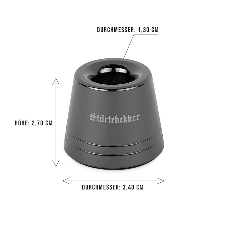 Störtebekker® premium shaving stand "Hamburg" in a set with safety