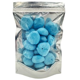 Freeze Dried Candy Blue Raspberry Taffy – Crunchy Candy Treats Space, Gender Reveal Theme Party Favor Gift Idea, 2oz