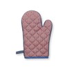 Pip Studio Oven Glove Flower Festival Blue 29 x 15