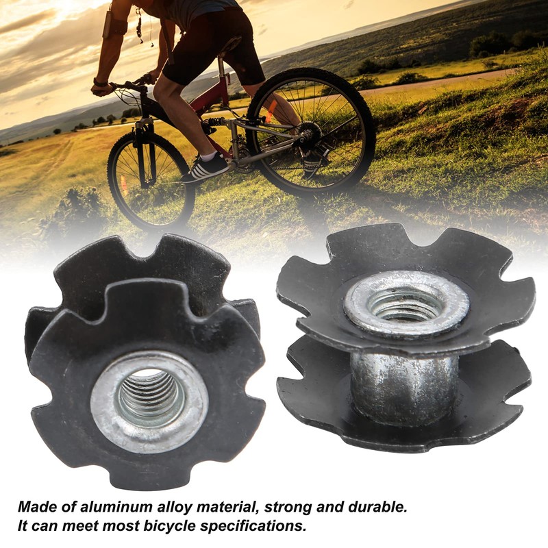 Bicycle Fork Star Nut, bicycle headset star nut 23.6MM Cycling