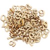 Healifty Wooden Numbers Natural Wooden Slice Embellishments for Scrapbooking Party