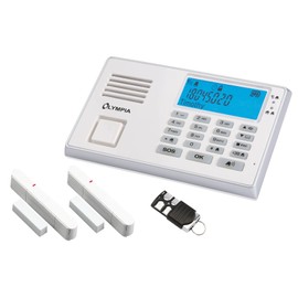 Olympia 5961 Protect 9035 Drahtlose GSM Alarmanlage mit Notruf und Freisprechfunktion, AppSteuerung mit ProCom App, weiß