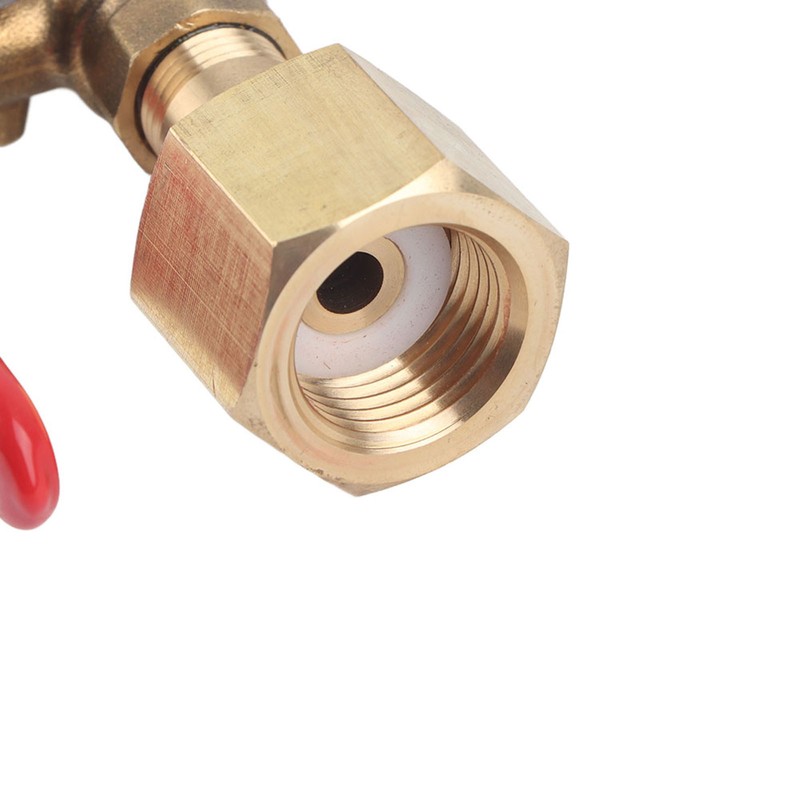 CGA-320 CO2 Cylinder Refill Adapter with Hose For Filling Soda