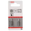 Bosch 2608522008 "Security-Torx" Extra Hard T9H Screwdriver Bit, Grey, Set