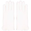 isotoner womens Stretch Fleece Glove - Microluxe Ivory One Size