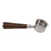 51mm Bottomless Portafilter 3 Ear Stainless Steel Wood Handle Detachable