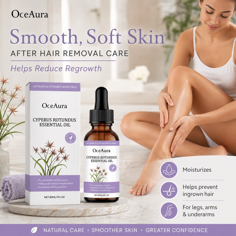 Cyperus Rotundus After Shave Oil for Women – Moisturizing Body