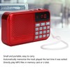 K-89 Multifunction Portable FM Radio USB Audio Player Support Memory