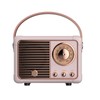 Retro Bluetooth Speaker Old Fashioned Classic Portable Mini Wireless Speaker