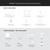 MODE Industrial Room Darkening Collection 1 1/8" Diameter Industrial Curtain