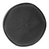 HANSEHELD Docker Cap Linen Short Flat Sailor Cap, black