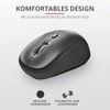 Trust Yvi Kabellose Optische Funkmaus, 2.4GHz, USB-Mikroempfänger, Rechts- und Linkshänder,