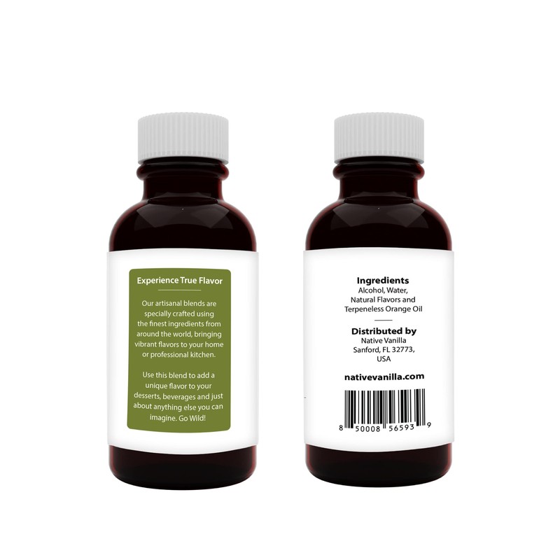 Native Vanilla - Pistachio Flavor - 4 Fl Oz -