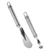 Ciieeo 2pcs Stainless Steel Orange Peeler Efficient Citrus Peeling Tools