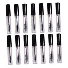 Beavorty 1Set Refillable Mascara Bottle Mini Practical Empty Tubes with Funnels for Travel Storage Compact Eyelash Container for Mascara Eyelash Cream