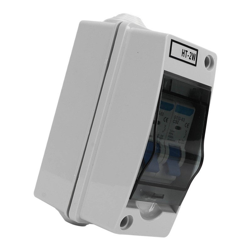 Circuit Breaker 2P MCB C Type Outdoor Waterproof Miniature Circuit