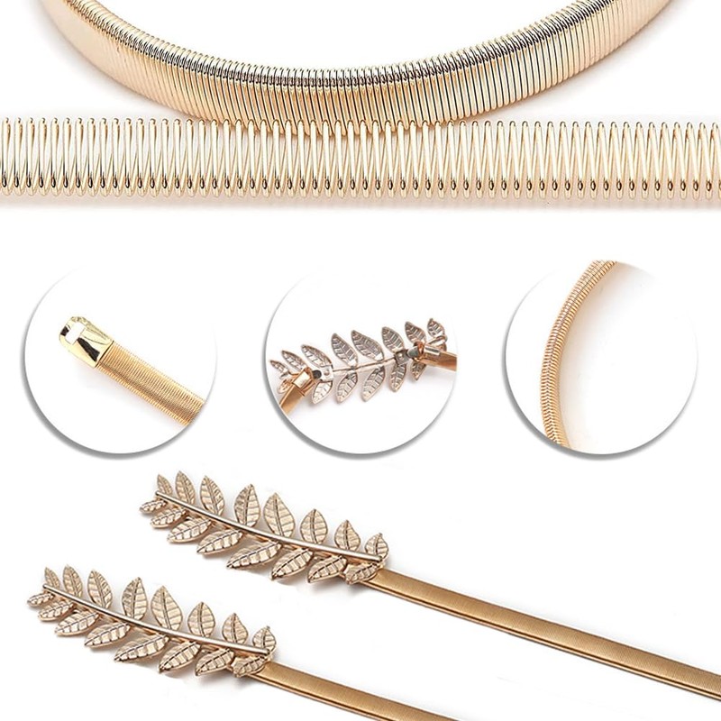 TRKETK 4 Pcs Curtain Tie Backs, Gold Curtain Holdbacks Creative