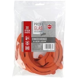 Weck Pack of 30 rubber rings 94 x 108 mm diameter 100 mm (rubber sealing rings, preserving jars) 76135