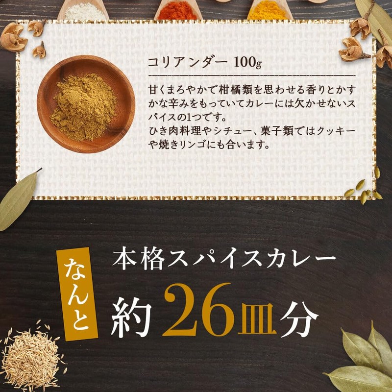 [ヒマラヤボウエキ] スパイス3種セット クミン・コリアンダー・ターメリック 各100g 無添加 粉末 スパイス 香辛料 cumin coriander