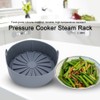 Multifunction Silicone Steam Basket Rack Accessory for Pressure Cooker Steamer