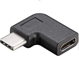 CABLEPELADO USB-C Adapter Right Angled | 90° USB-C Adapter | Angled Connector USB C | Data Transfer up to 10 Gbps | Male to Female | Suitable for Laptop Tablet Phone