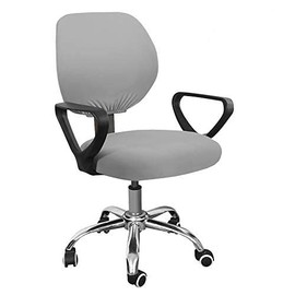 Perfectgoing Chair Cover, Office Chair Cover, Chair Cover for Office Chair, Seat and Back, Elastic Material, Easy to Put on and Take Off, Washable